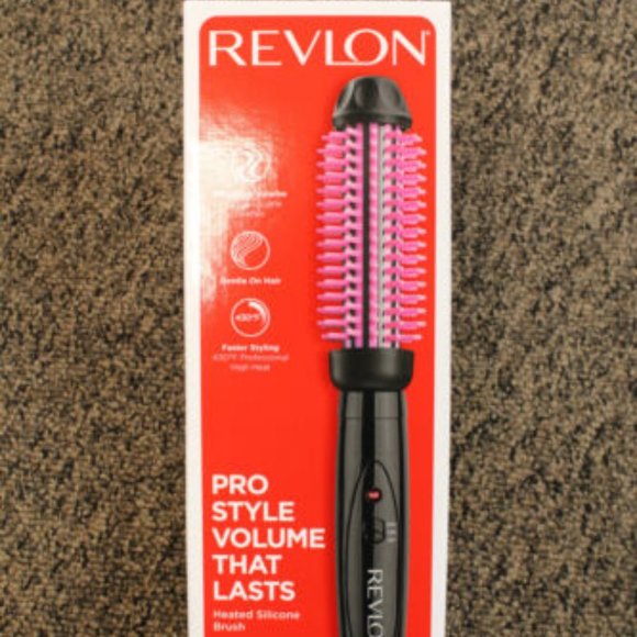 Revlon Bath New Revlon Pro Collection Heated Silicone Bristle Curl